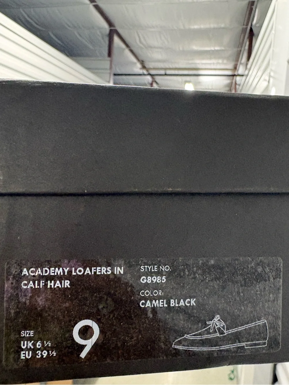 J. Crew Collection Academy Loafers in Calf Hair. Size 9. Like New.